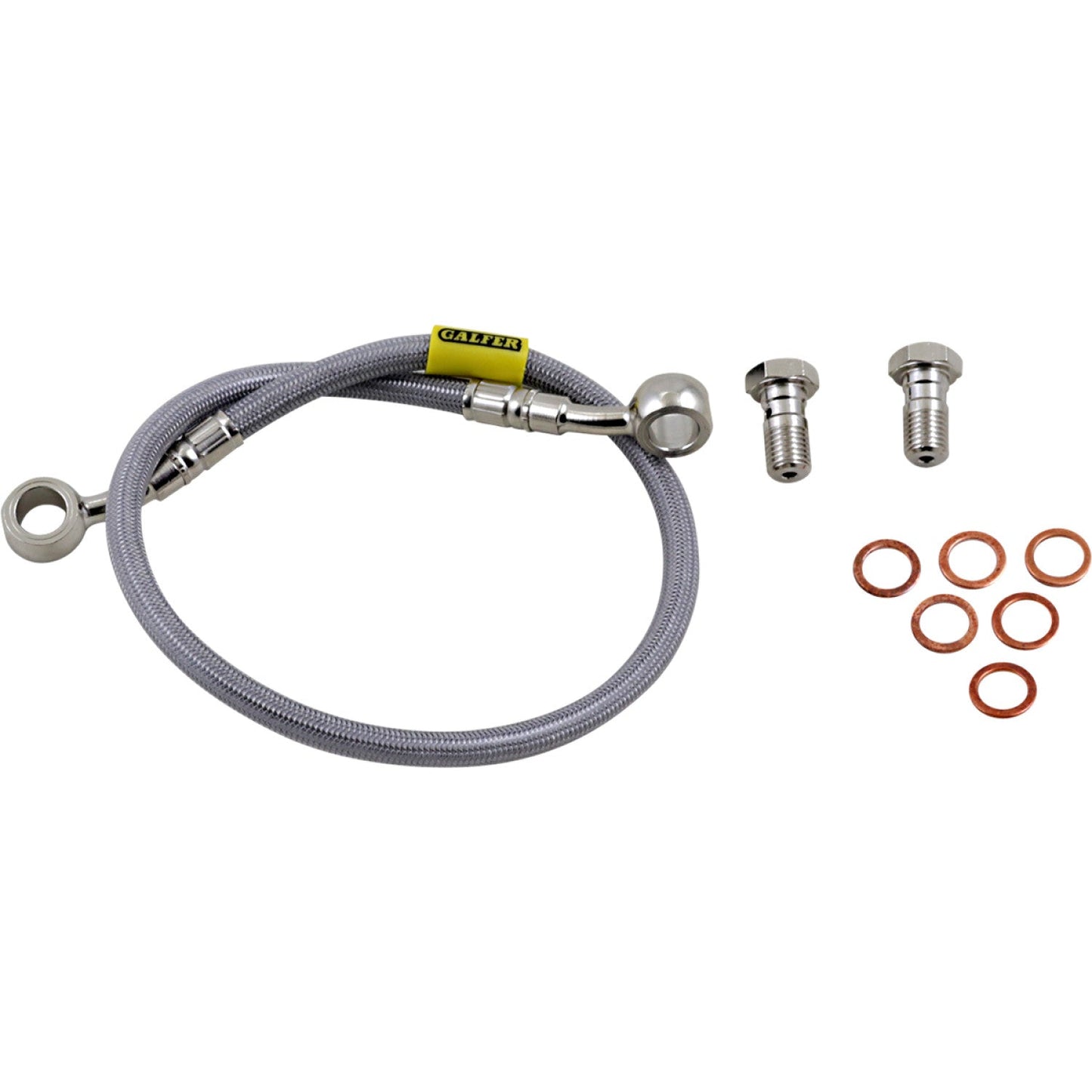 Galfer Brake Line - Stainless Steel FK003D584R | Brake Lines Hoses Stainless Steel