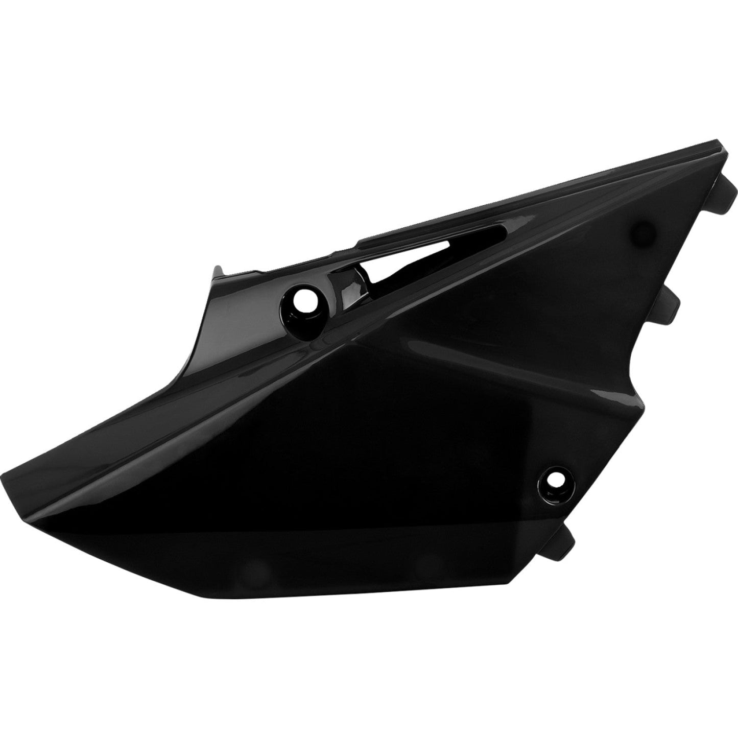 POLISPORT Side Panels - Black - YZ 125/250 8607500003 by Polisport
