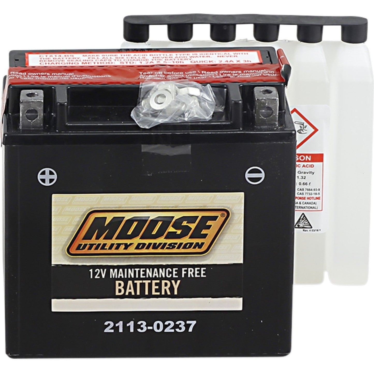 Moose Utility AGM Battery - YTX14-BS MTX14-BS | Battery Group