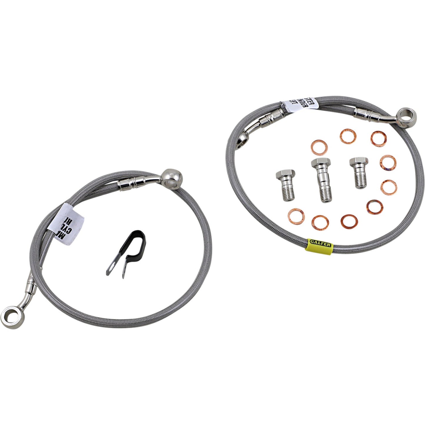 Galfer Brake Line - Stainless Steel FK003D252-2 | Brake Lines Hoses Stainless Steel