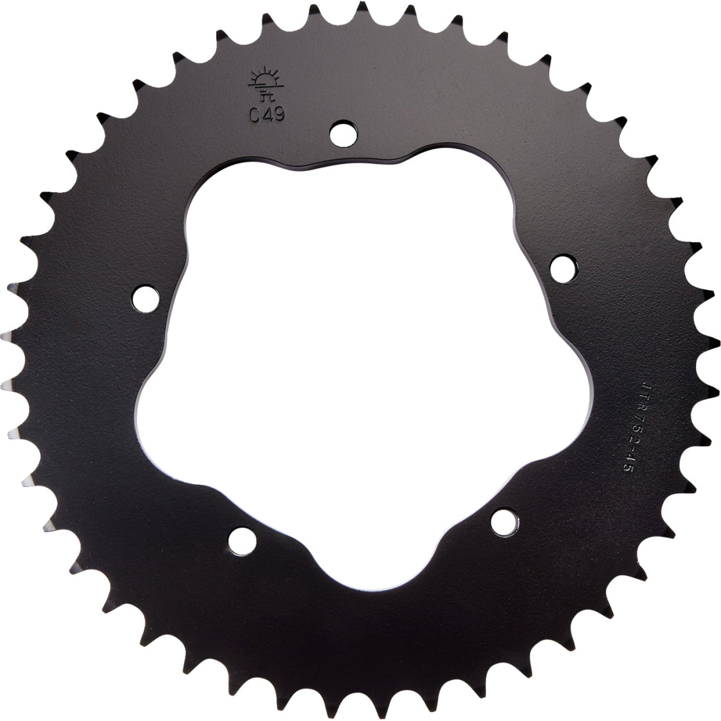 JT SPROCKETS Rear Sprocket - 45 Tooth - Ducati JTR752.45 by JT Rear Sprockets Steel Type