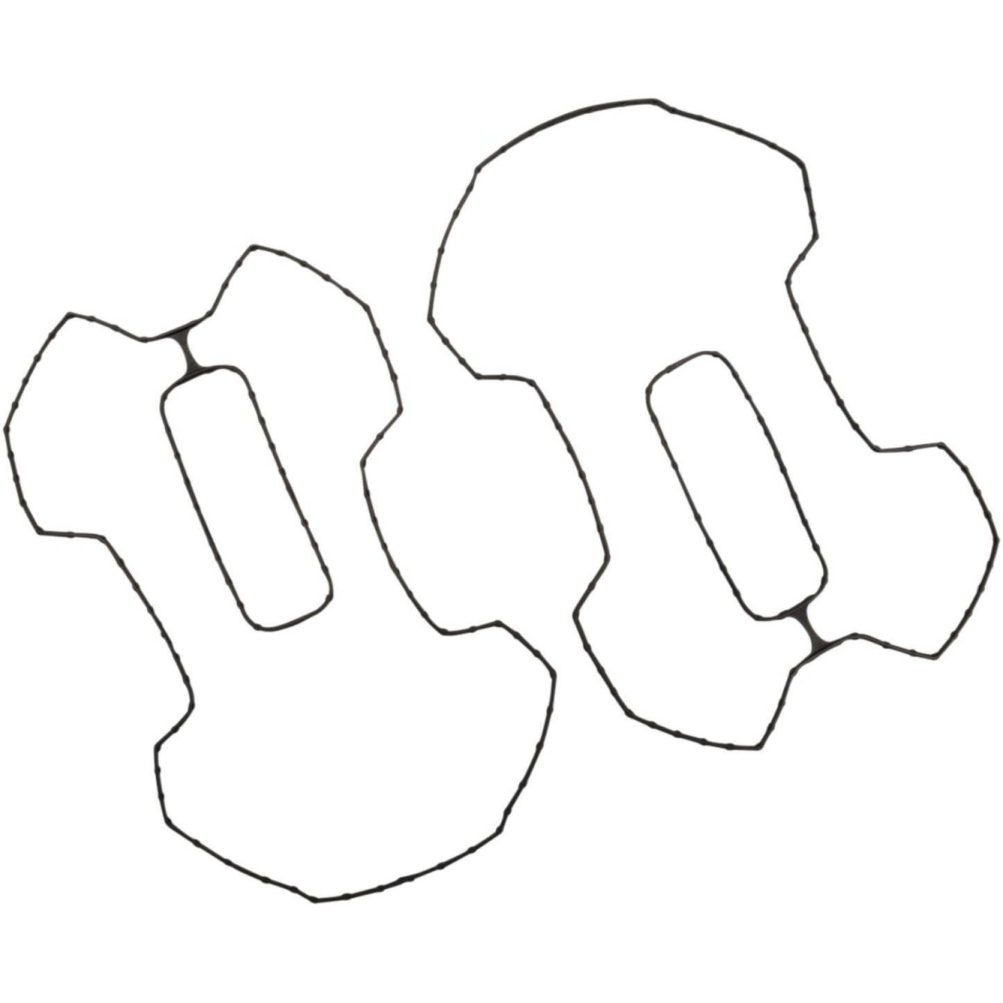 COMETIC Lower Rocker Box Gaskets C10183