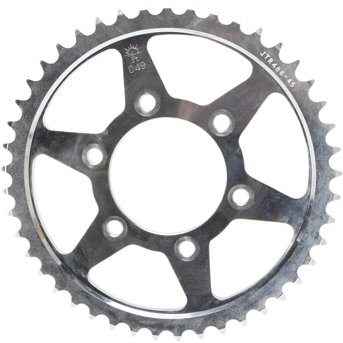 JT SPROCKETS Sprocket - Rear - Kawasaki - 45-Tooth JTR488.45 by JT Rear Sprockets Steel Type
