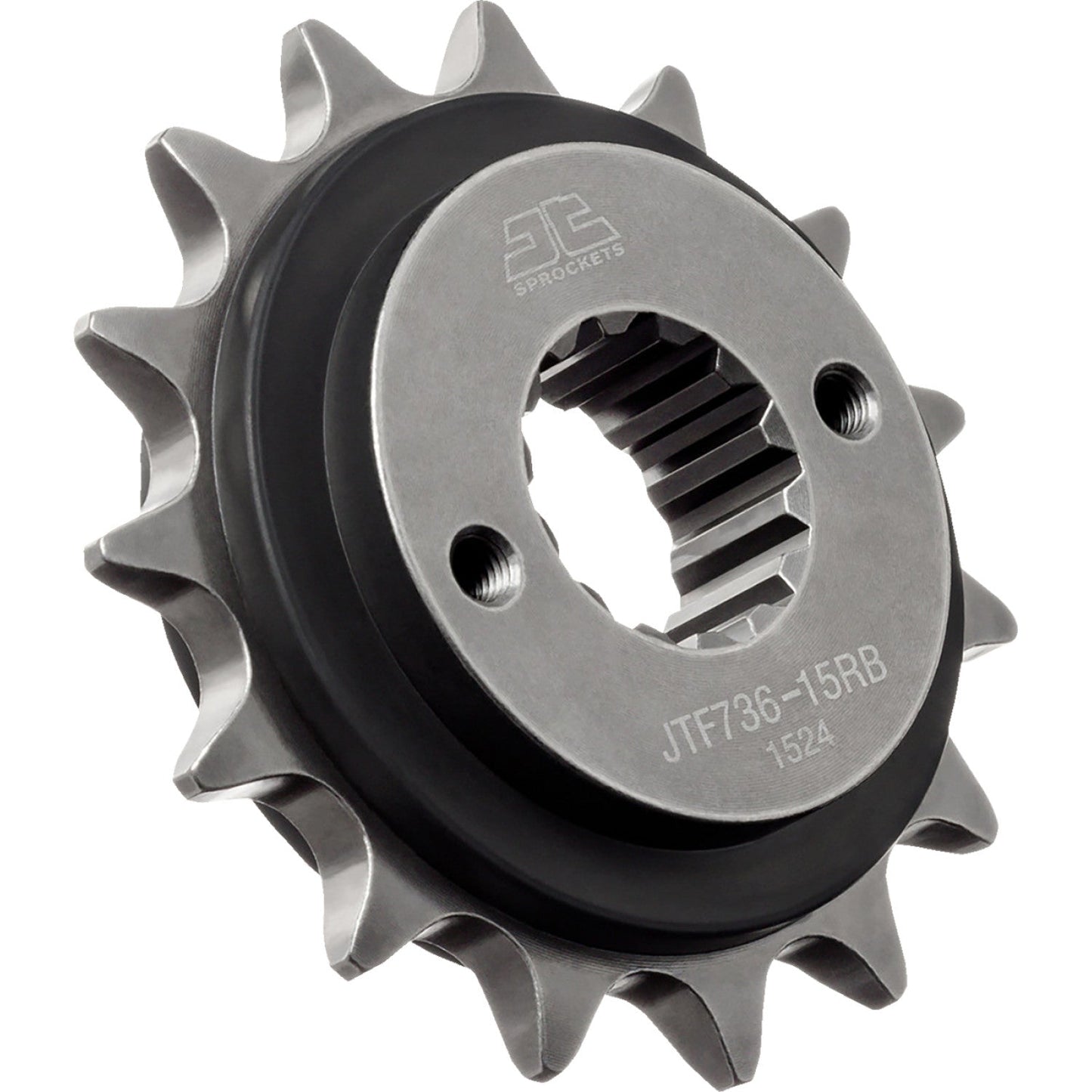 JT SPROCKETS Front Sprocket - Rubber Cushioned - 15 Tooth - Ducati JTF736.15RB by JT Countershaft Sprockets Steel