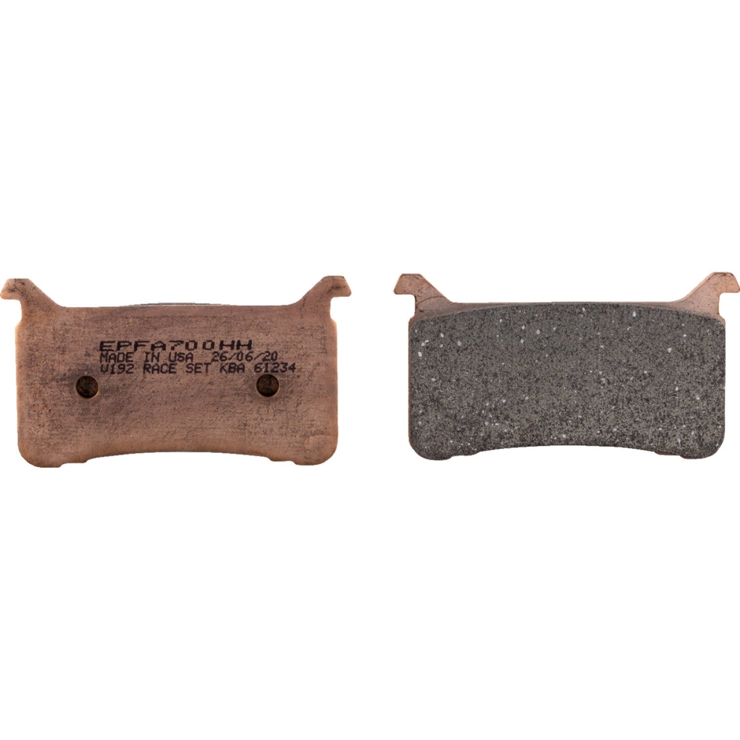 EBC Brake Pads - Honda - EPFA700HH EPFA700HH | Brake Pads Sintered Metal