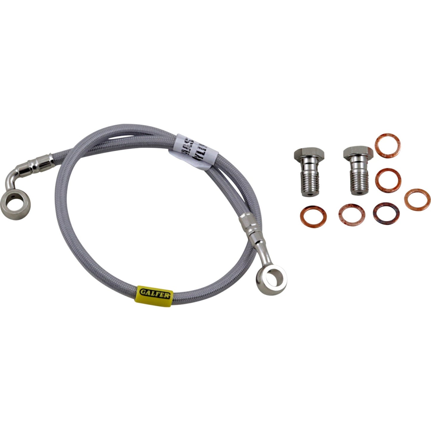 Galfer Brake Line - Stainless Steel FK003D811-R | Brake Lines Hoses Stainless Steel