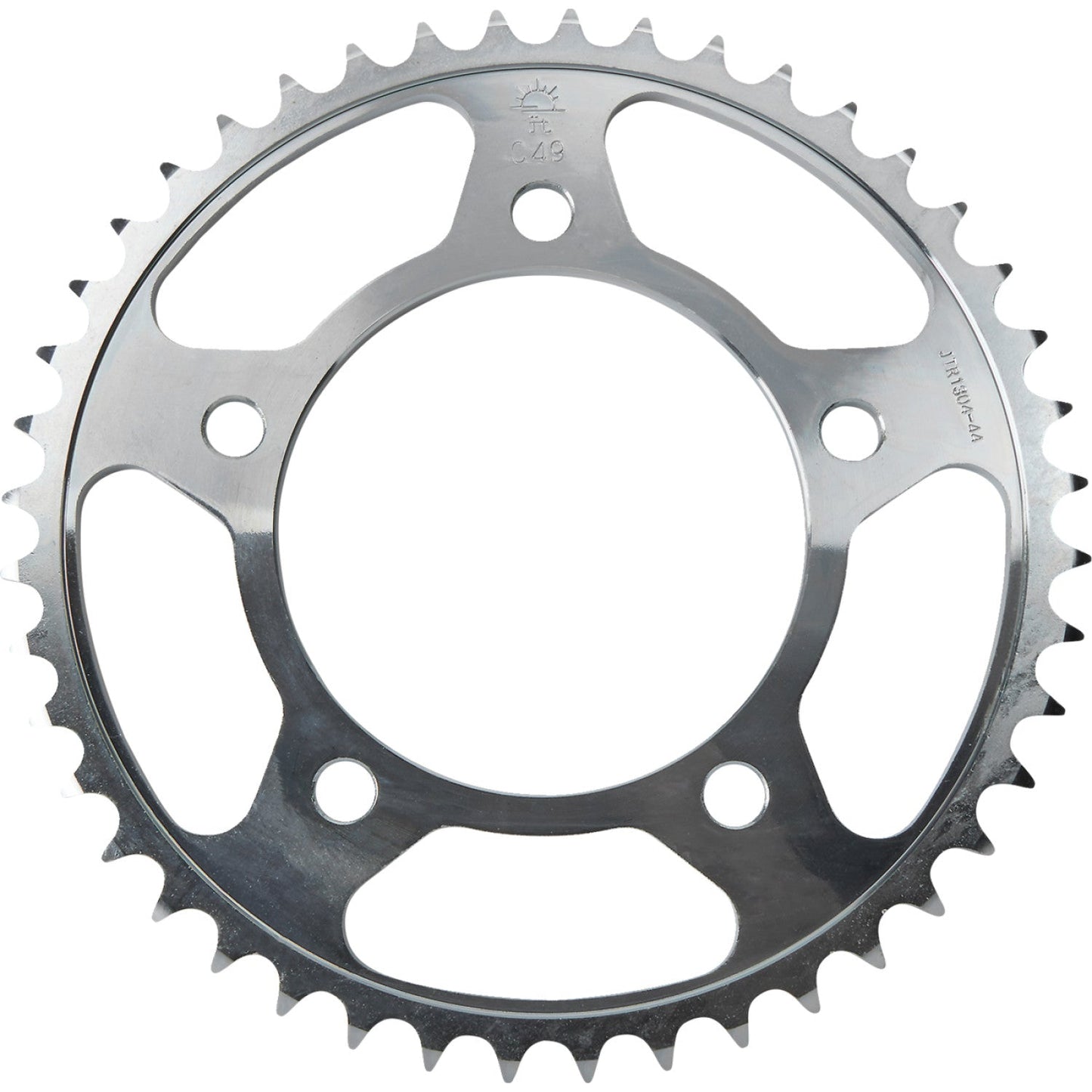JT SPROCKETS Rear Sprocket - 44 Tooth - Honda JTR1304.44 by JT Rear Sprockets Steel Type