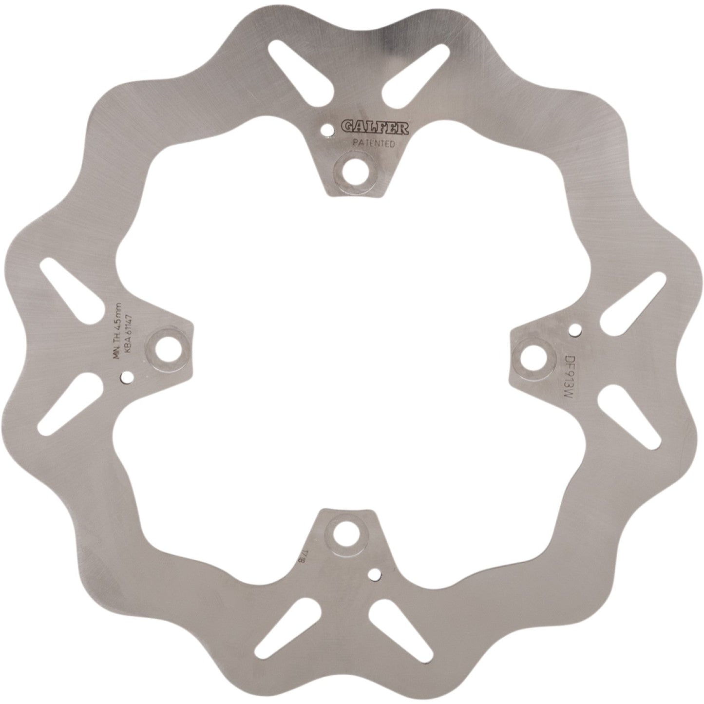 Galfer Rear Rotor DF913W | Brake Rotors Street