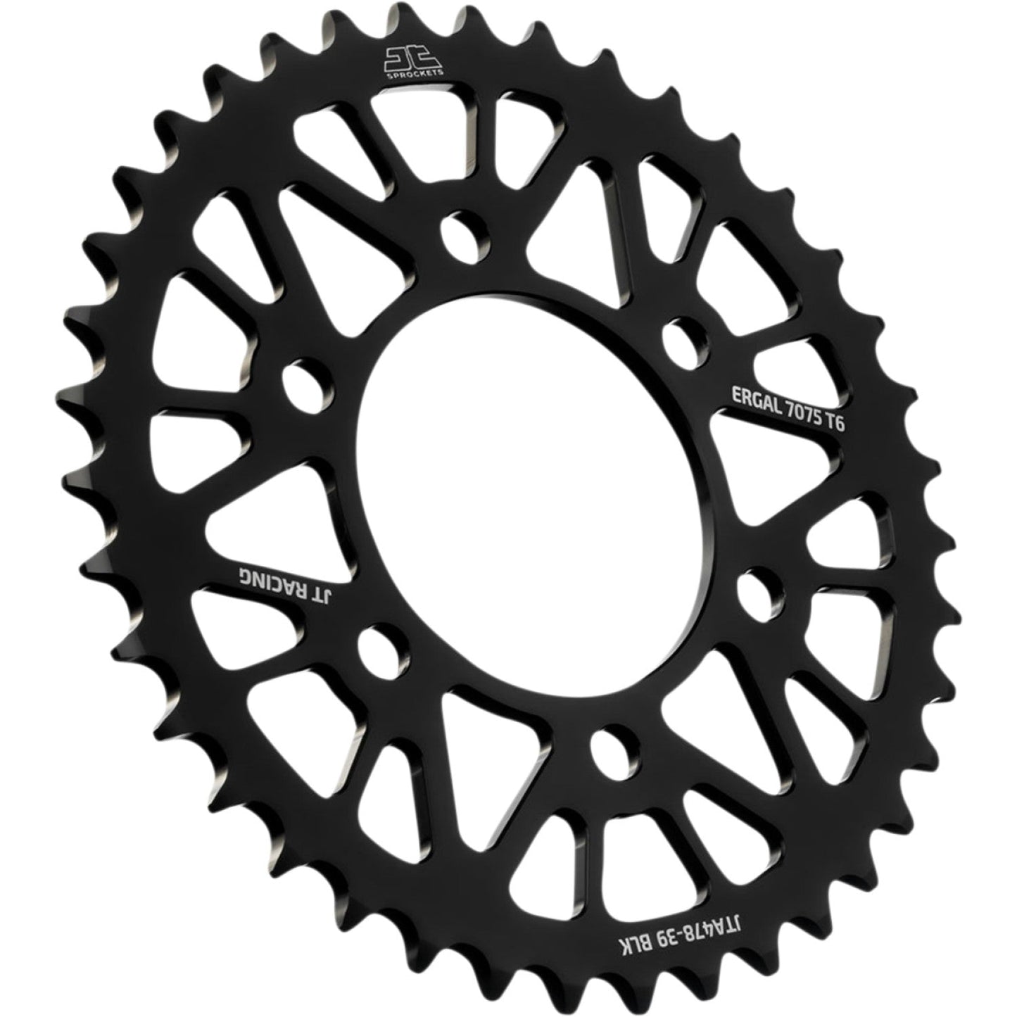 JT SPROCKETS Rear Sprocket - Kawasaki - Black - 39-Tooth JTA478.39BLK by JT Rear Sprockets Aluminum/Alloy