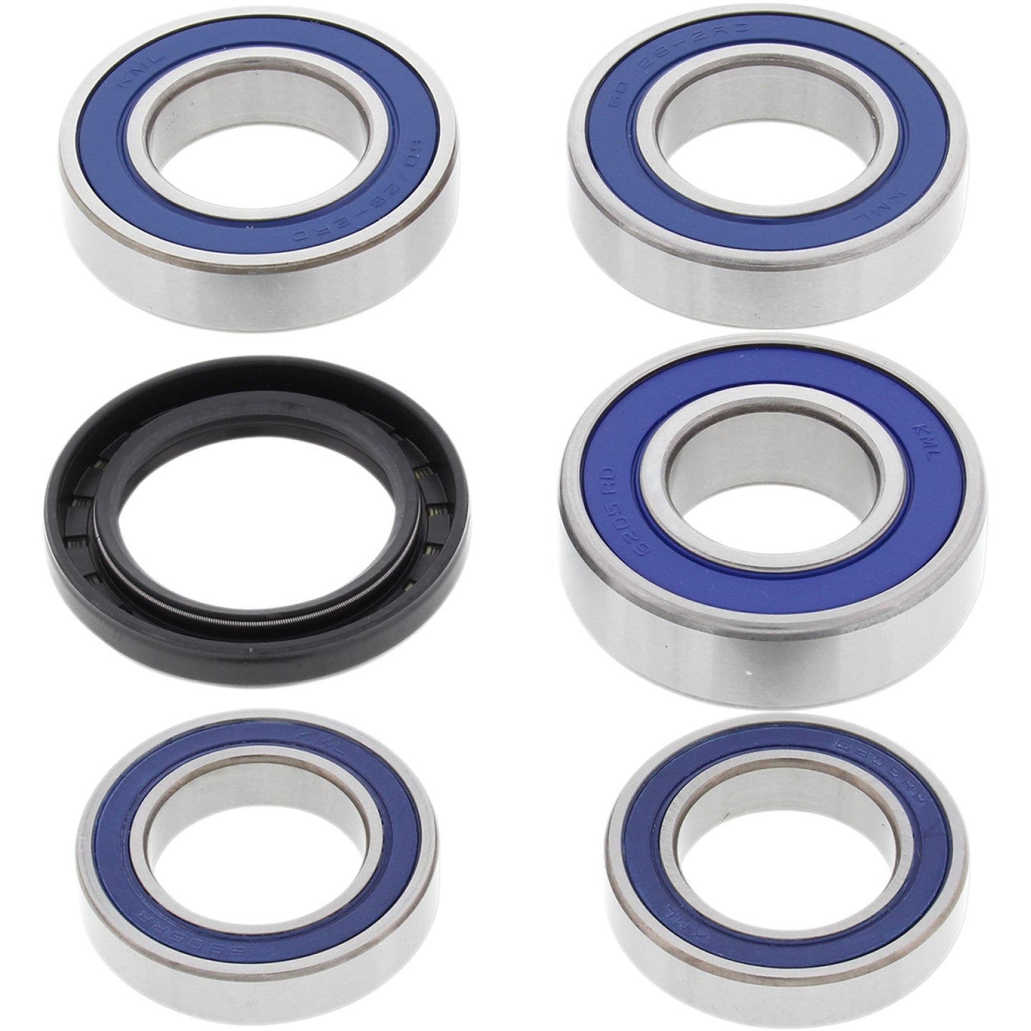 All Balls Wheel Bearing Kit - Rear - Honda 25-1656