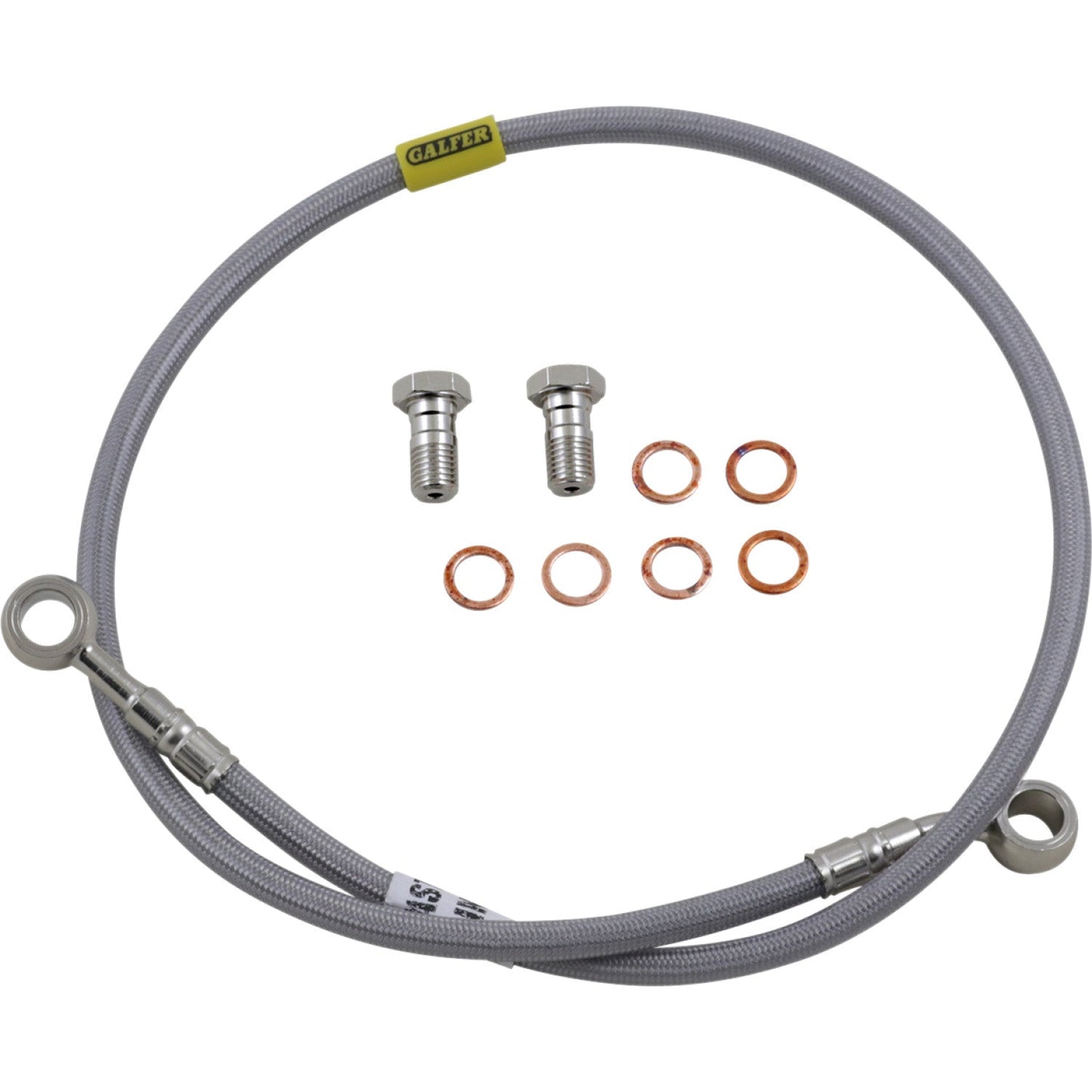 Galfer Brake Line - Stainless Steel FK003D452R | Brake Lines Hoses Stainless Steel