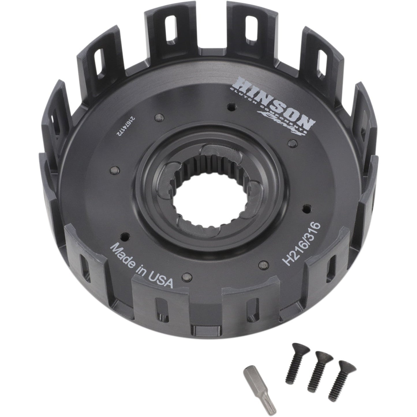 HINSON RACING Clutch Basket H216 by Hinson Racing Clutch Com PO Nent Parts