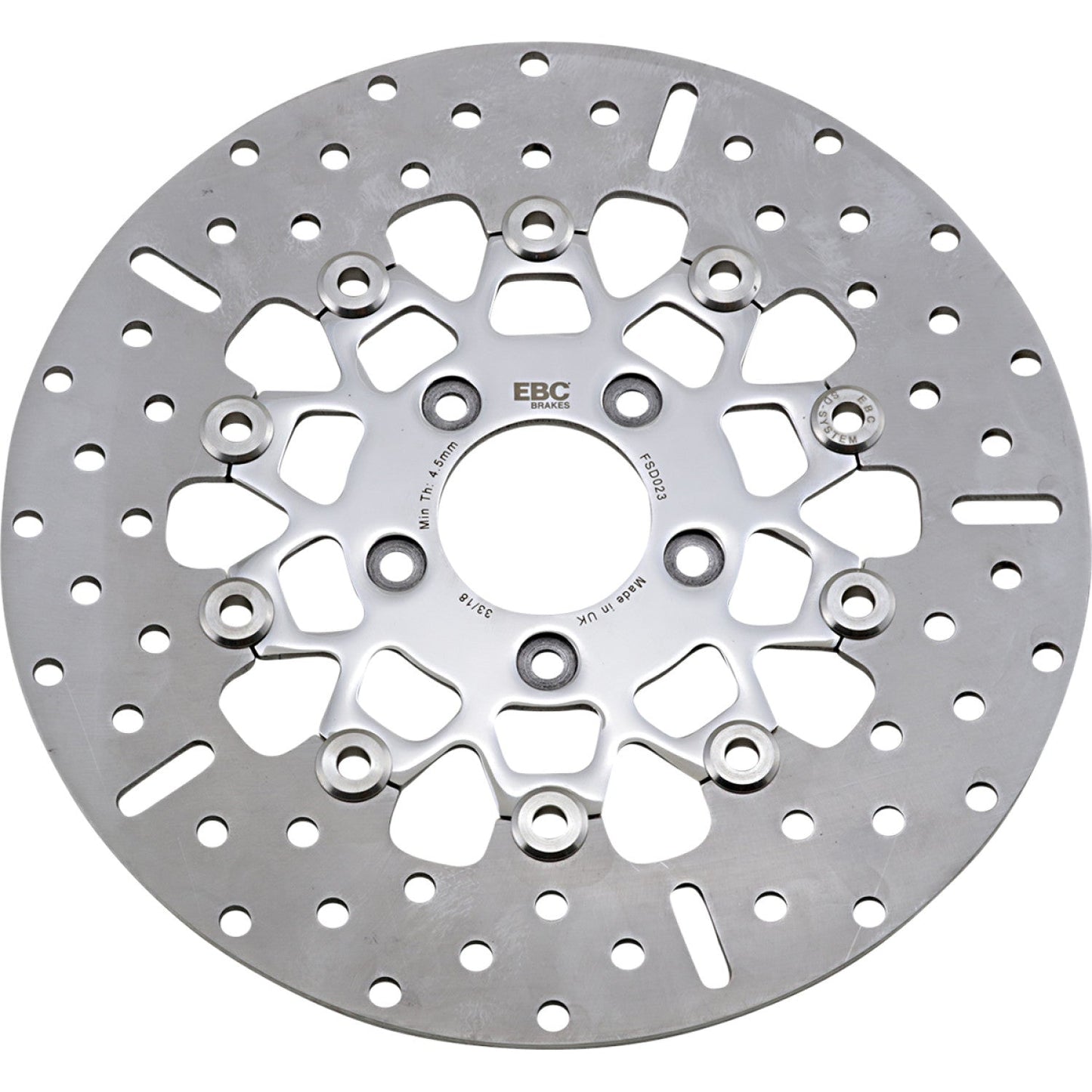 EBC Brake Rotor - Polished Carrier FSD023 | Brake Rotors Street
