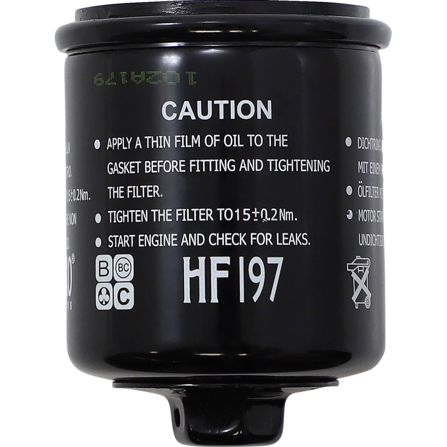 Hiflofiltro Oil Filter HF197 | Oil Filters | Hiflofiltro