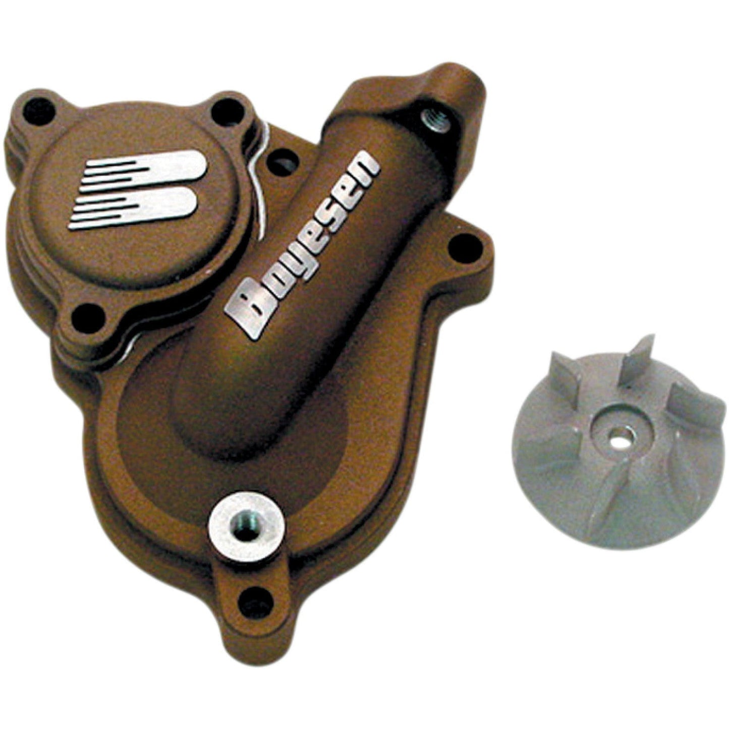 BOYESEN Impeller/Waterpump Cover - Magnesium - Kawasaki/Suzuki WPK-17M