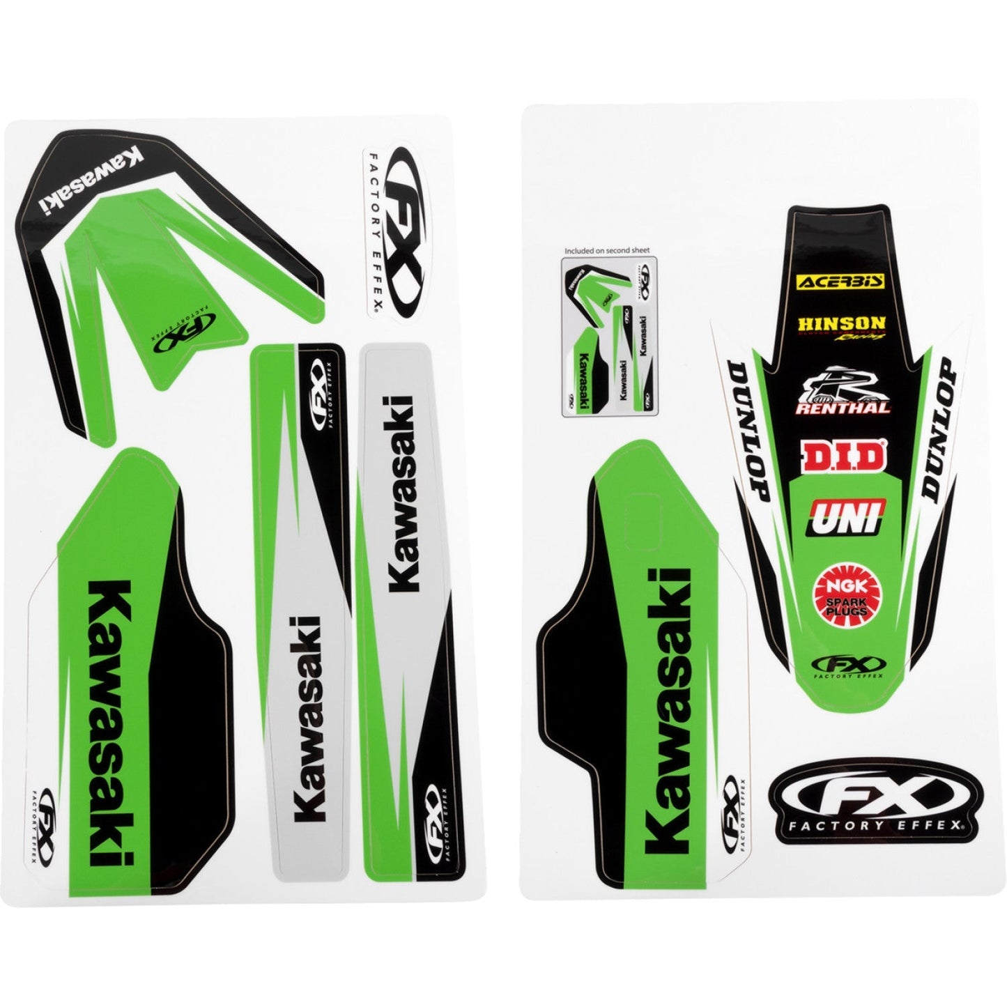 FACTORY EFFEX Trim Kit Graphic - Kawasaki 27-50140