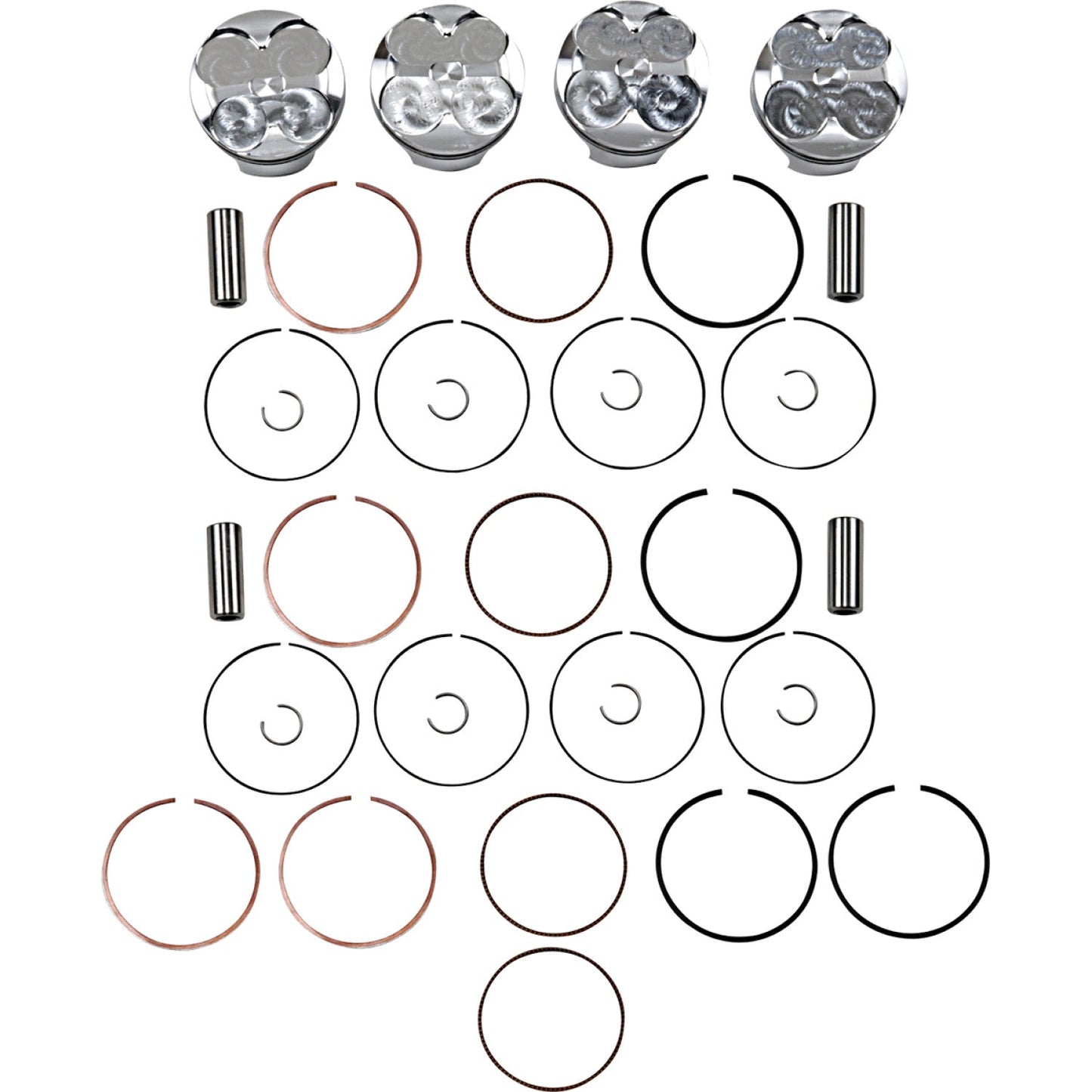 JE Pistons Piston Kit 247622 | JE Pistons | Piston & Ring Kits