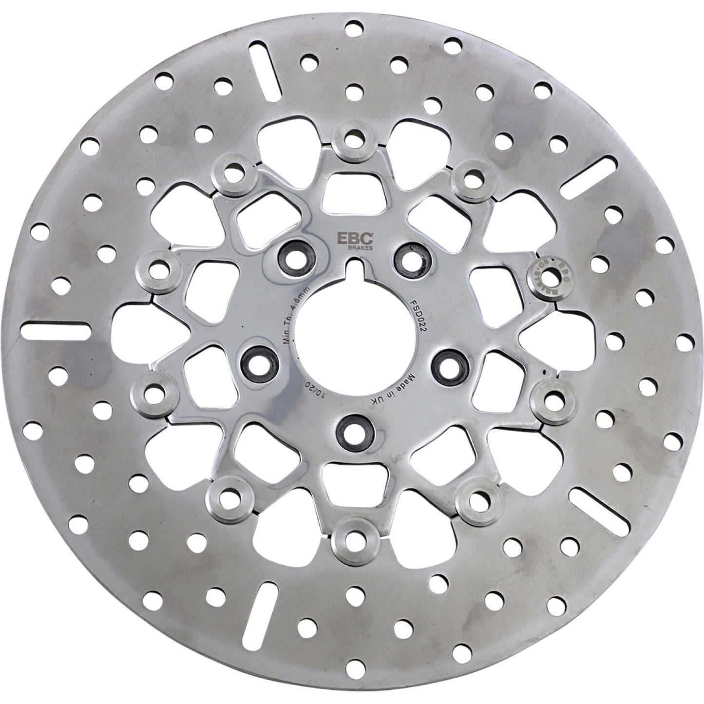 EBC Brake Rotor - Polished Carrier FSD022 | Brake Rotors Street