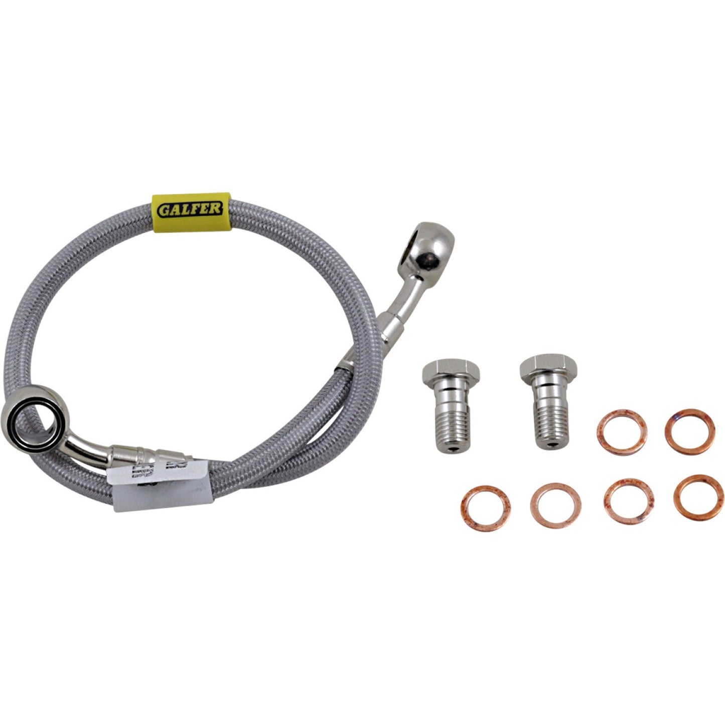 Galfer Brake Line - Stainless Steel FK003D495R | Brake Lines Hoses Stainless Steel