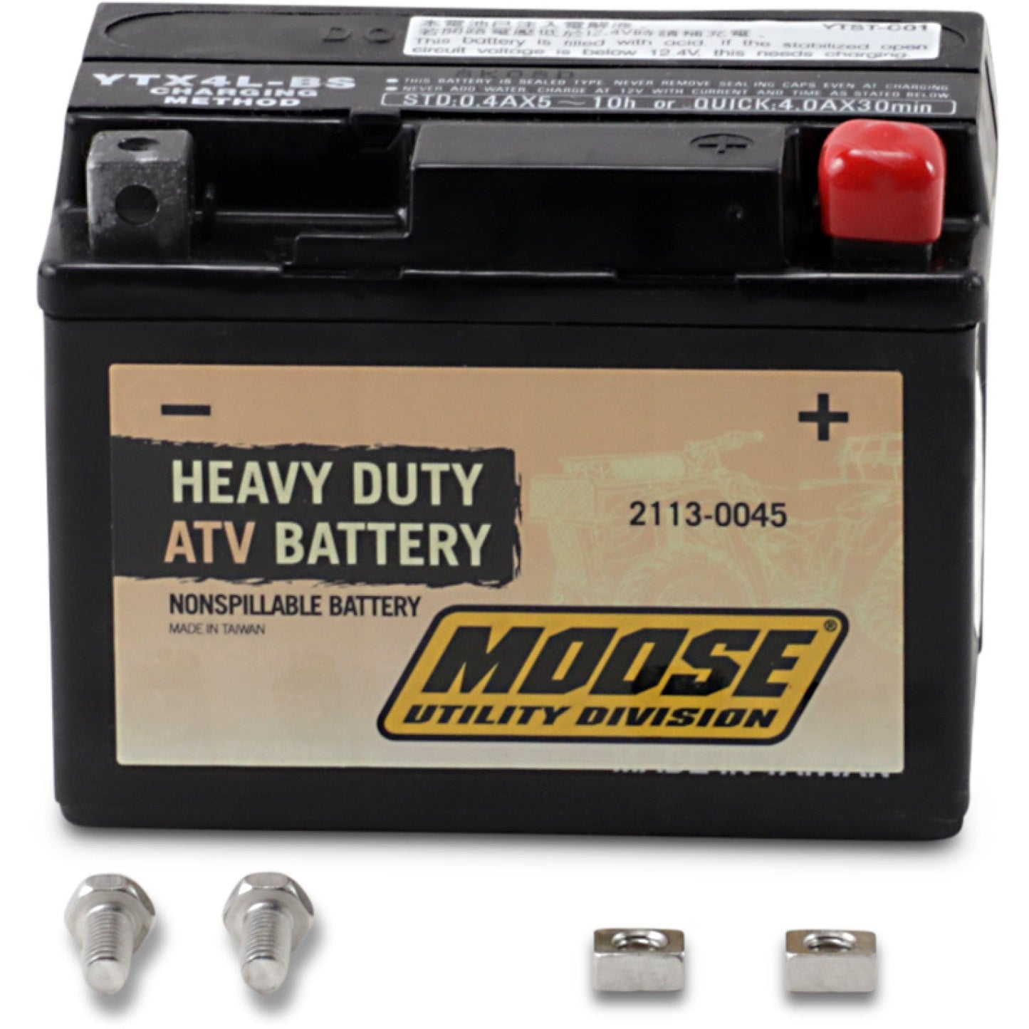 Moose Utility AGM Battery - YTX4L MOOM72X4B | Battery Group