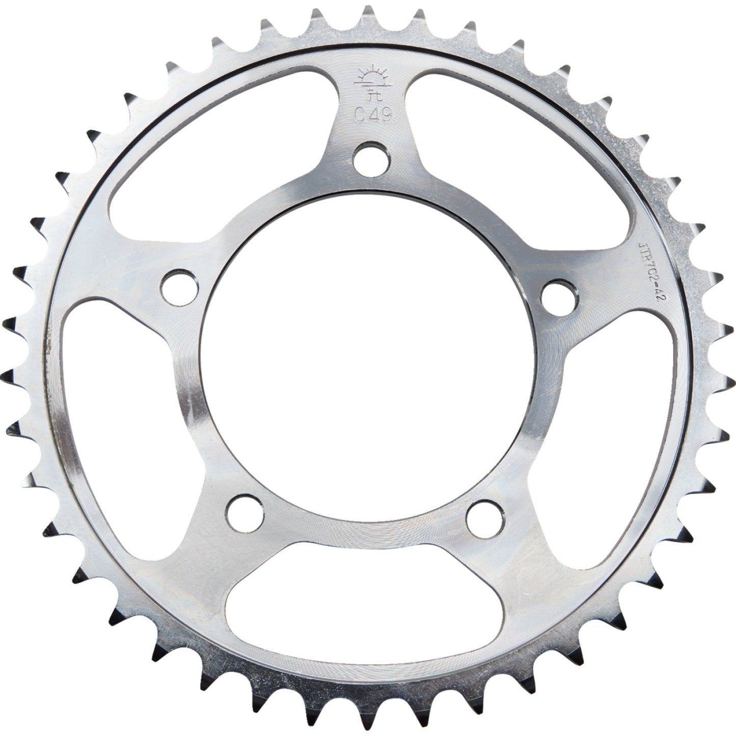 JT SPROCKETS Rear Sprocket - 42 Tooth - Aprilia JTR702.42 by JT Rear Sprockets Steel Type