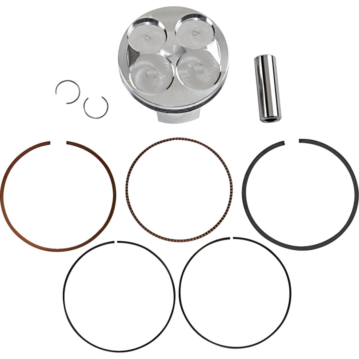 JE Pistons Piston Kit - 13.0:1 - Honda 274177 | JE Pistons | Piston & Ring Kits