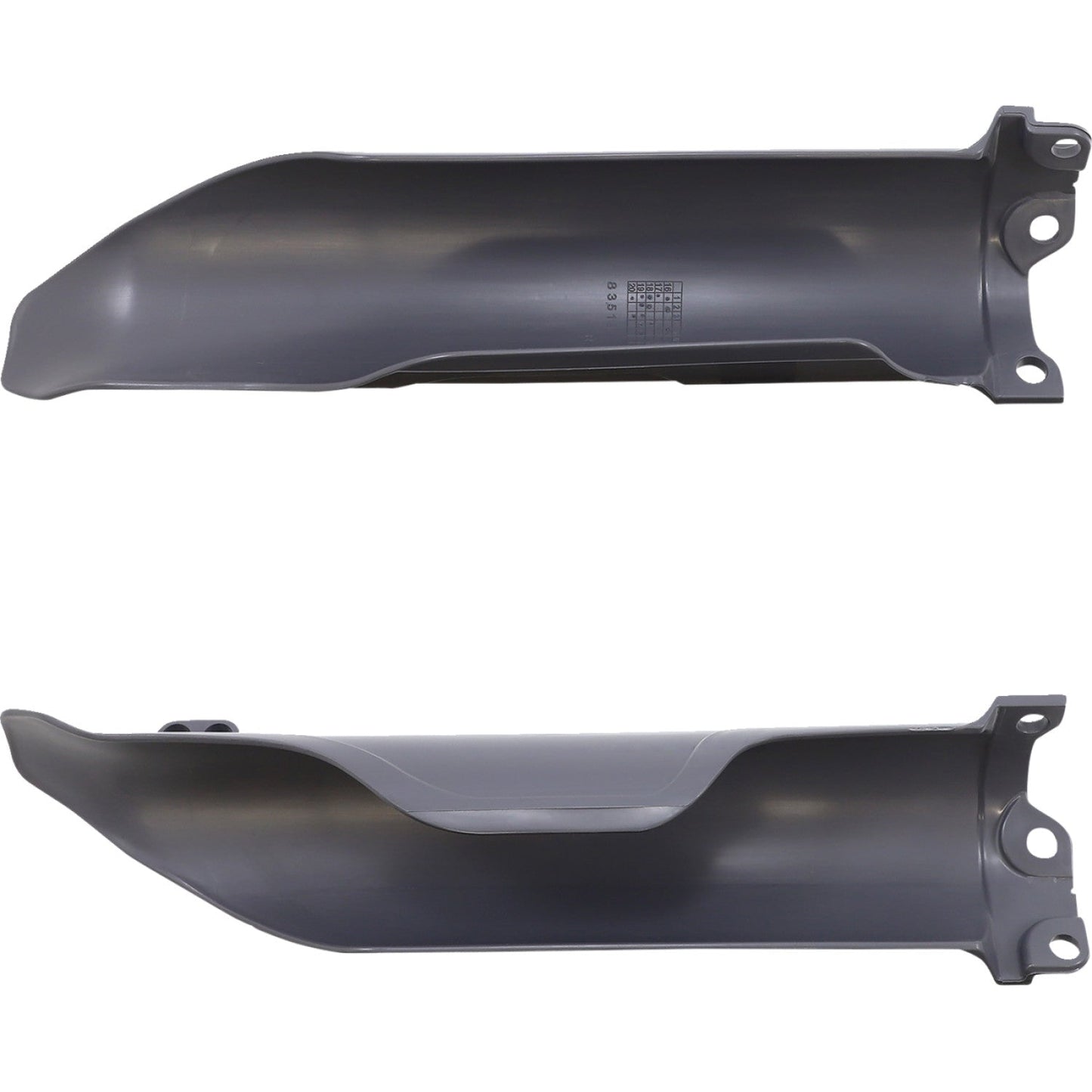 POLISPORT Fork Guard Cover - Gray 8351800007 by Polisport