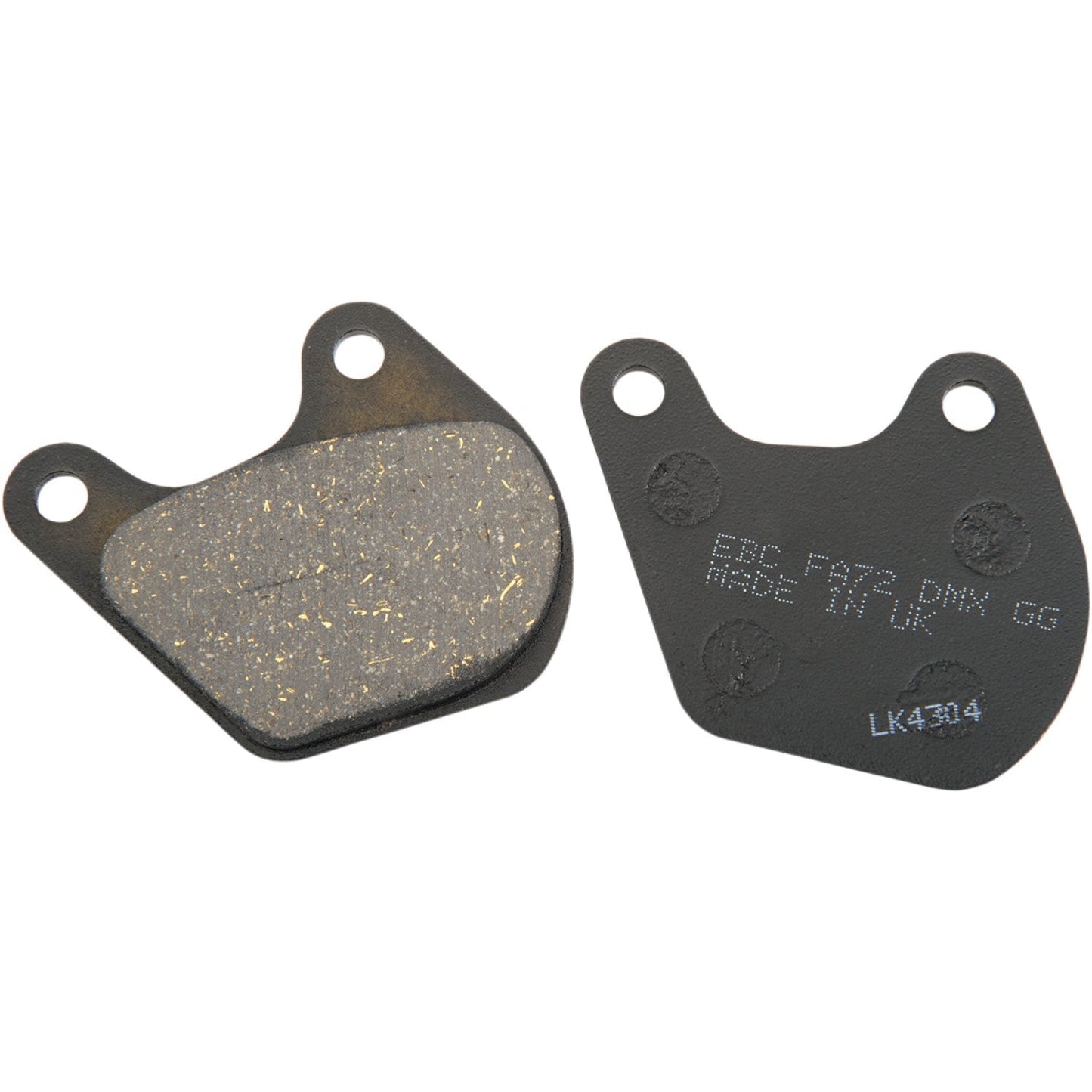 EBC Organic Brake Pads - FA72 FA72 | Brake Pads Ceramic
