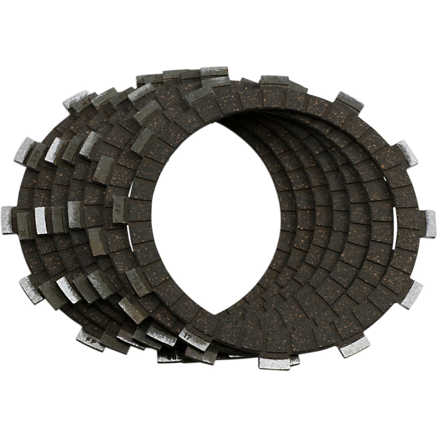 HINSON RACING Clutch Plate Kit - Fiber FP016-7-001 by Hinson Racing Clutch Plates & Springs