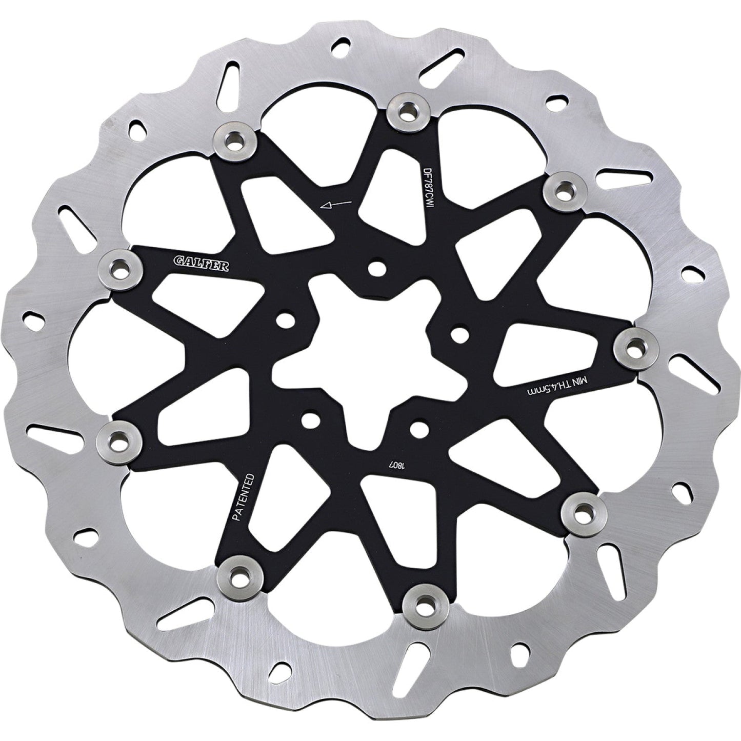 Galfer Front Rotor DF787CWI | Brake Rotors Street