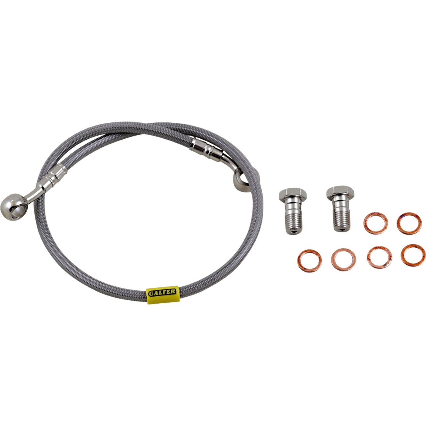 Galfer Brake Line - Stainless Steel FK003D281R | Brake Lines Hoses Stainless Steel