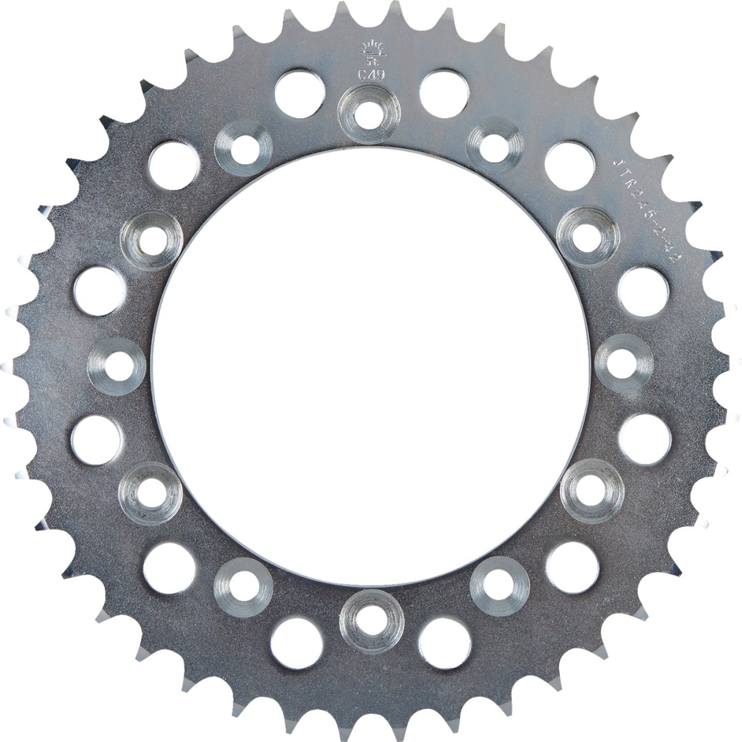 JT SPROCKETS Rear Sprocket - 42 Tooth - Honda/Yamaha JTR245/2.42 by JT Rear Sprockets Steel Type