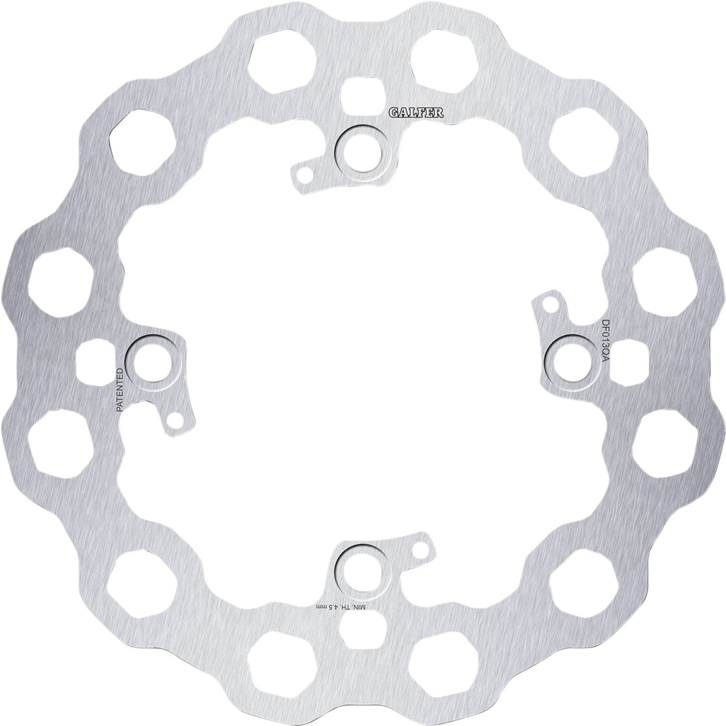 Galfer Rear Rotor - Cubiq* DF013QA | Brake Rotors Street