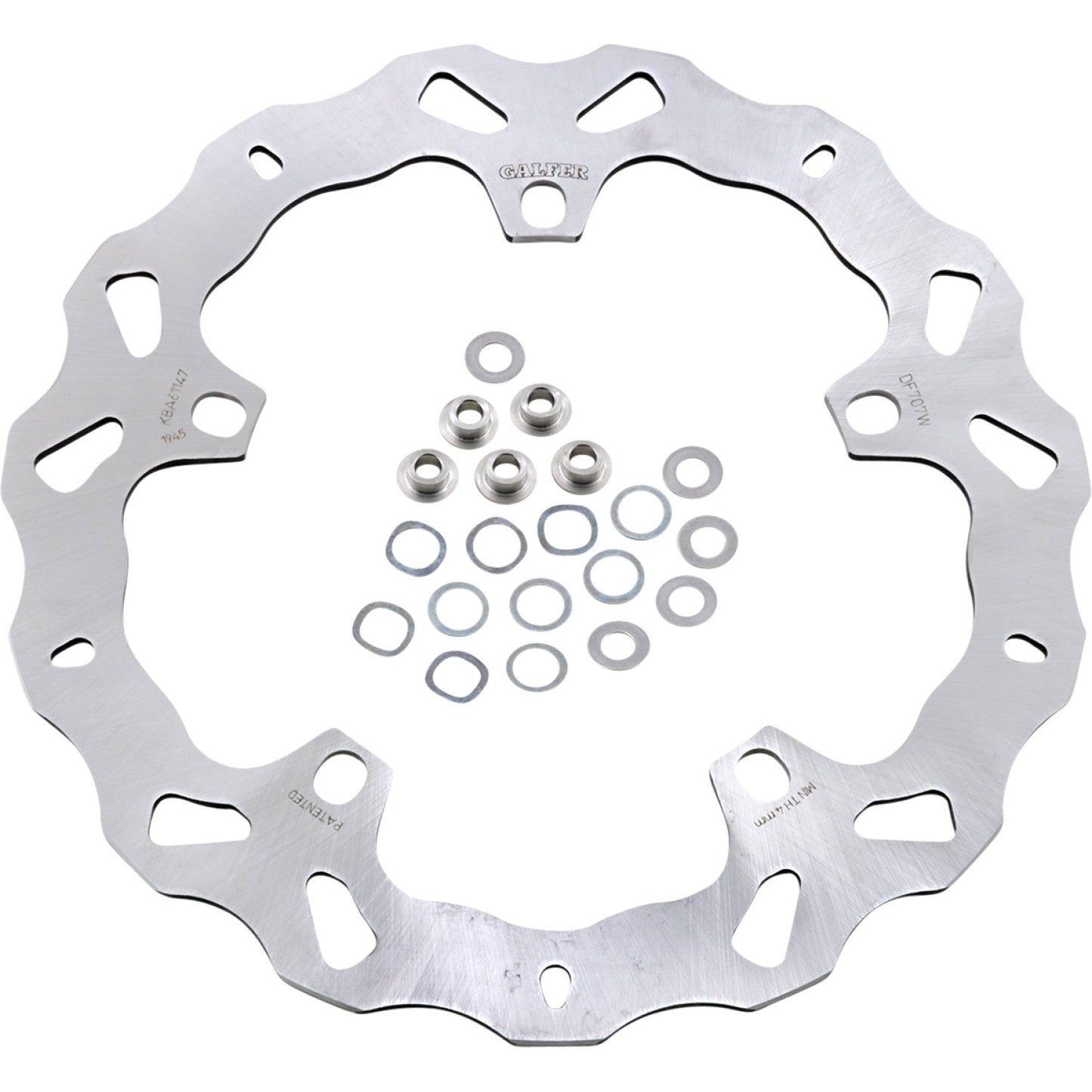 Galfer Wave? Brake Rotor - Front DF707W | Brake Rotors Street