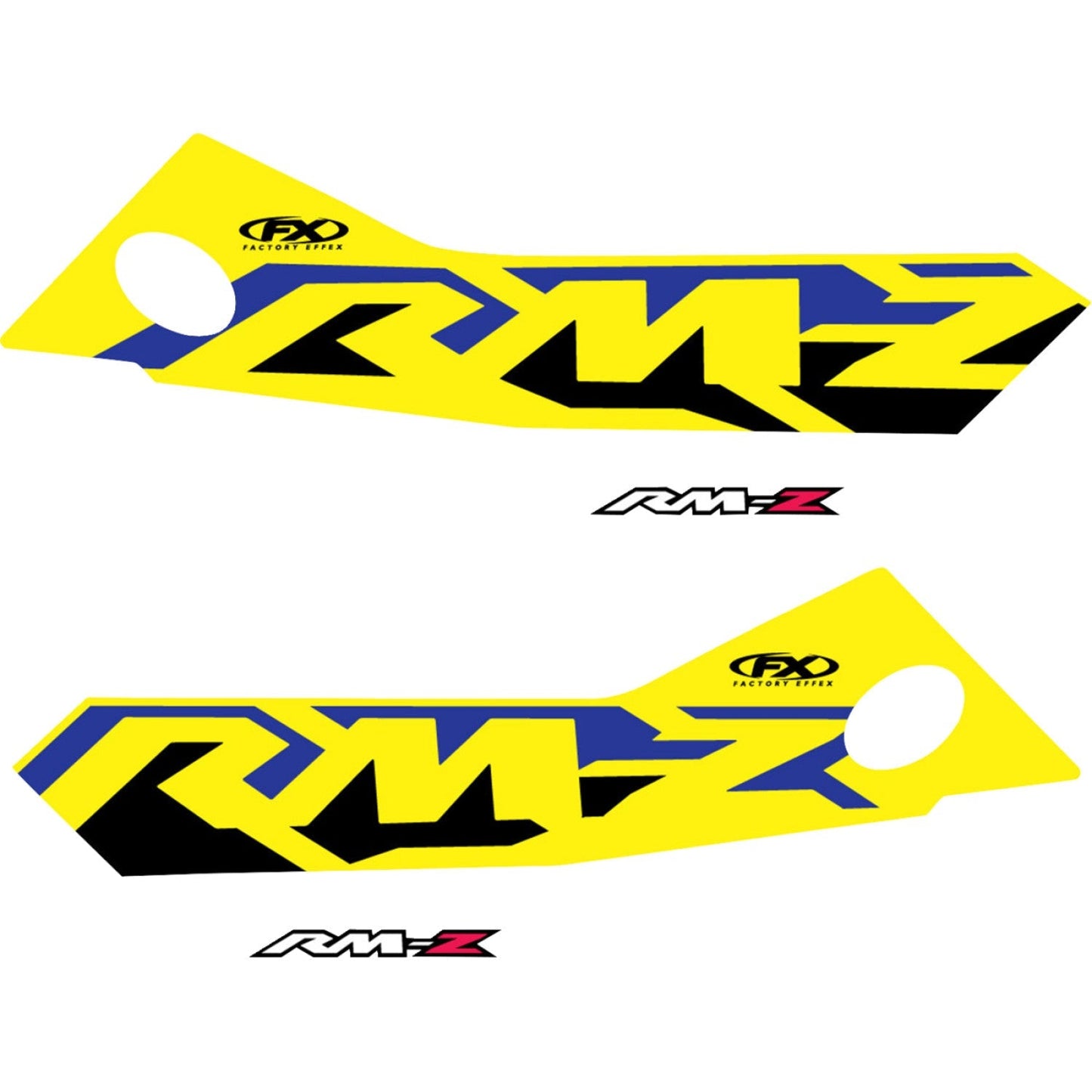 FACTORY EFFEX Graphic Kit - Tank/Shroud - '24 OEM - Suzuki - RM-Z 250/450 27-05438