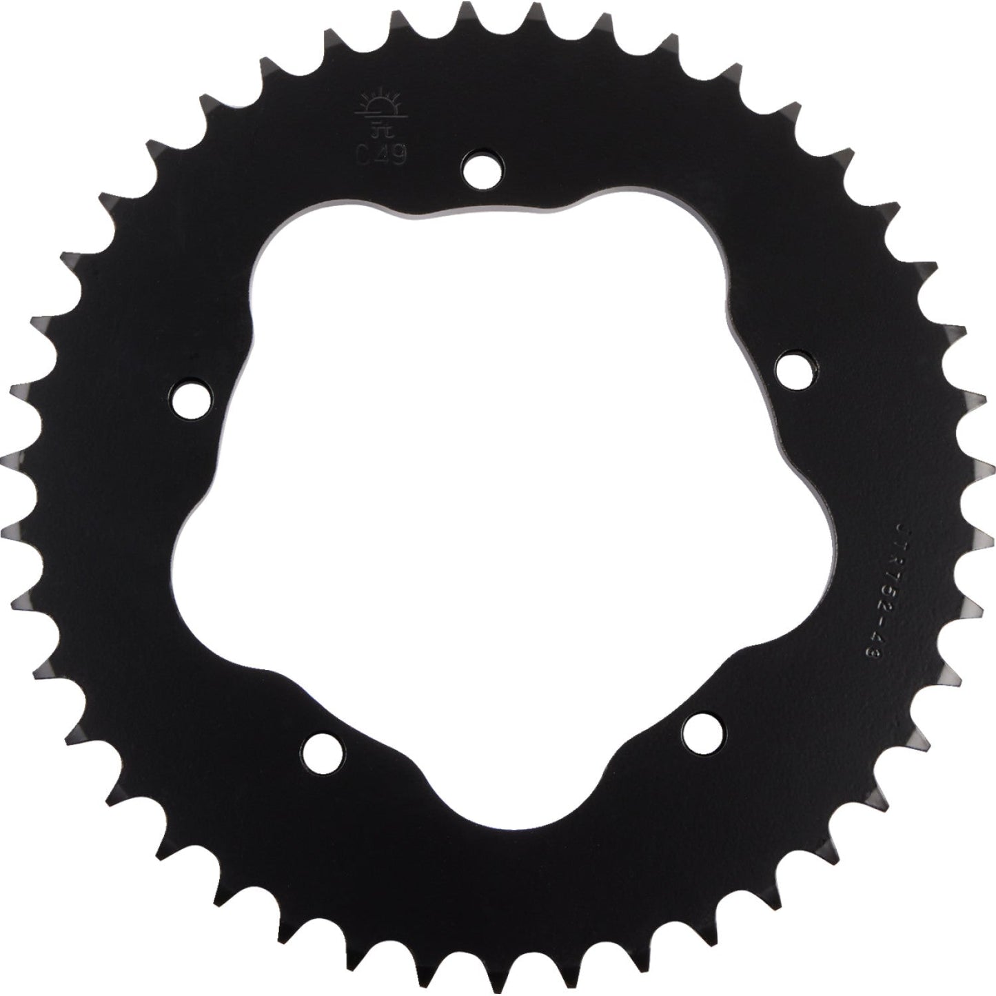JT SPROCKETS Rear Sprocket - 43 Tooth - Ducati JTR752.43 by JT Rear Sprockets Steel Type