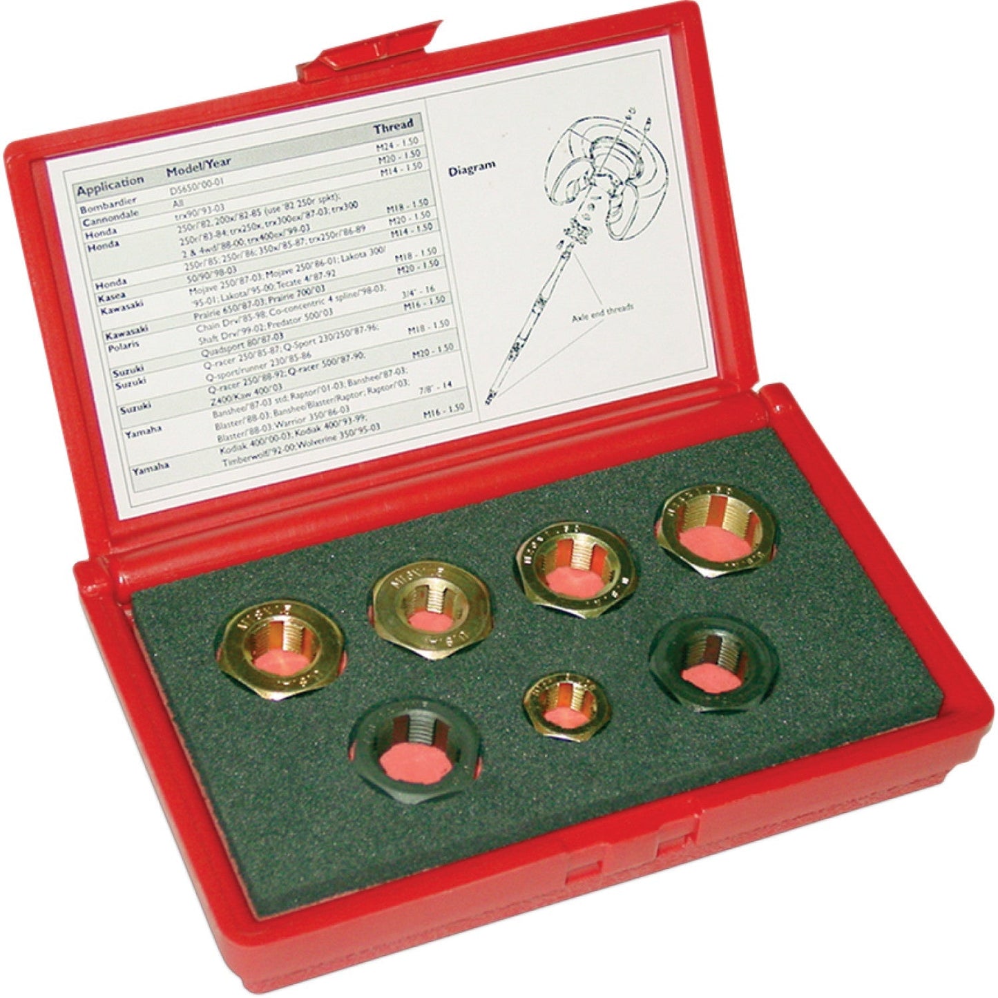 Lang Tools Thread Restorer - Axle End - Kit 801 | Lang Tools | Miscellaneous Tools