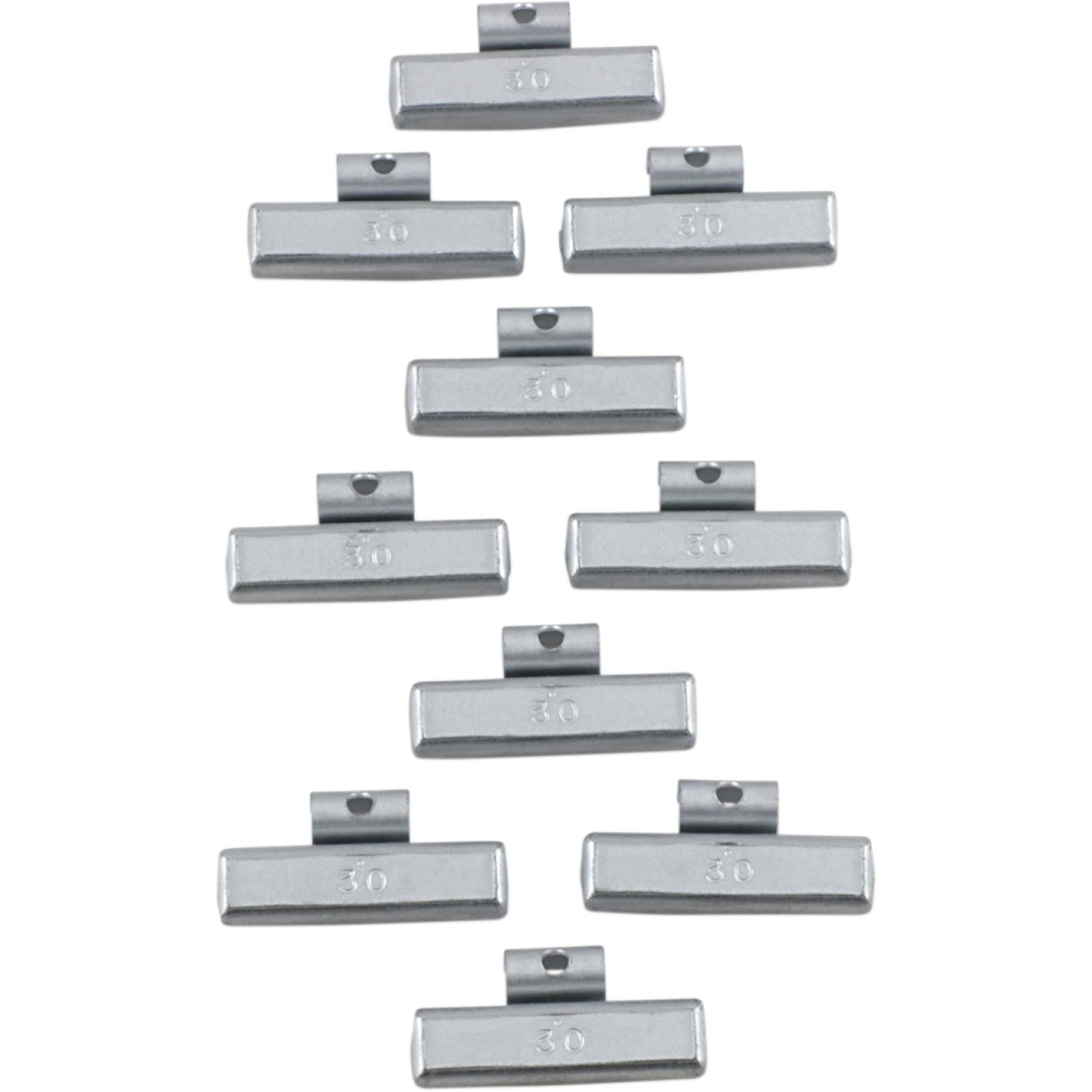 K&L Supply Wheel Weights - Crimp-On - 30 g - FJR1300 32-4078 | Wheel Balancing Weights