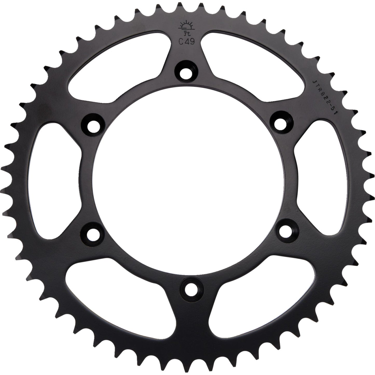 JT SPROCKETS Rear Sprocket - 51 Tooth - Husqvarna/Gas Gas JTR822.51 by JT Rear Sprockets Steel Type