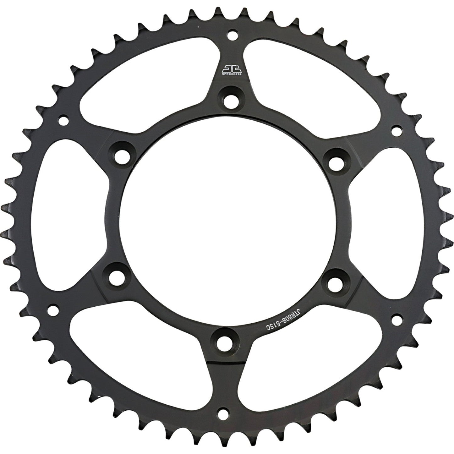 JT SPROCKETS Rear Sprocket - 51-Tooth - Kawasaki/Suzuki JTR808.51SC by JT Rear Sprockets Steel Type