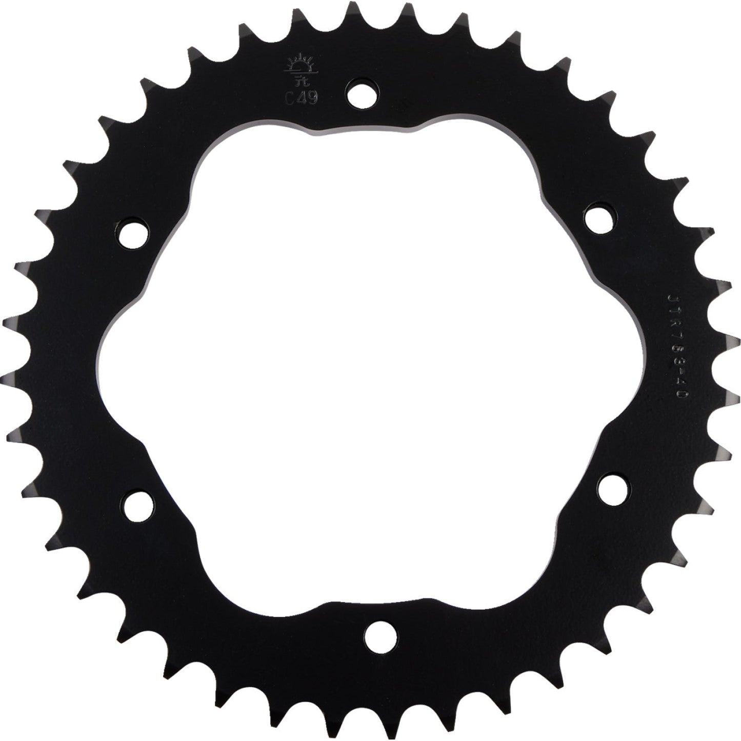 JT SPROCKETS Rear Sprocket - 40 Tooth - Multistrada JTR763.40 by JT Rear Sprockets Steel Type