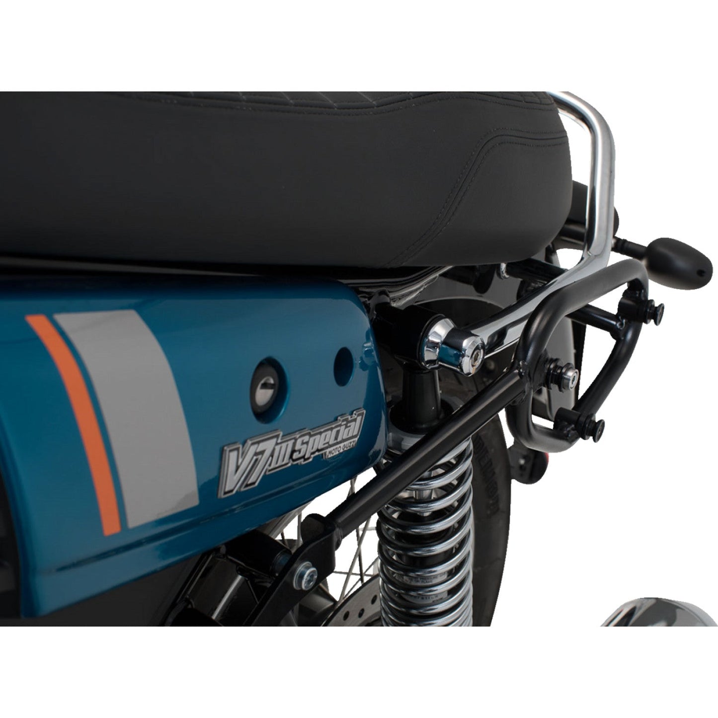 SW-Motech SLC Side Carrier - Left - Moto Guzzi HTA.17.595.10001 | Luggage Racks Motorcycle