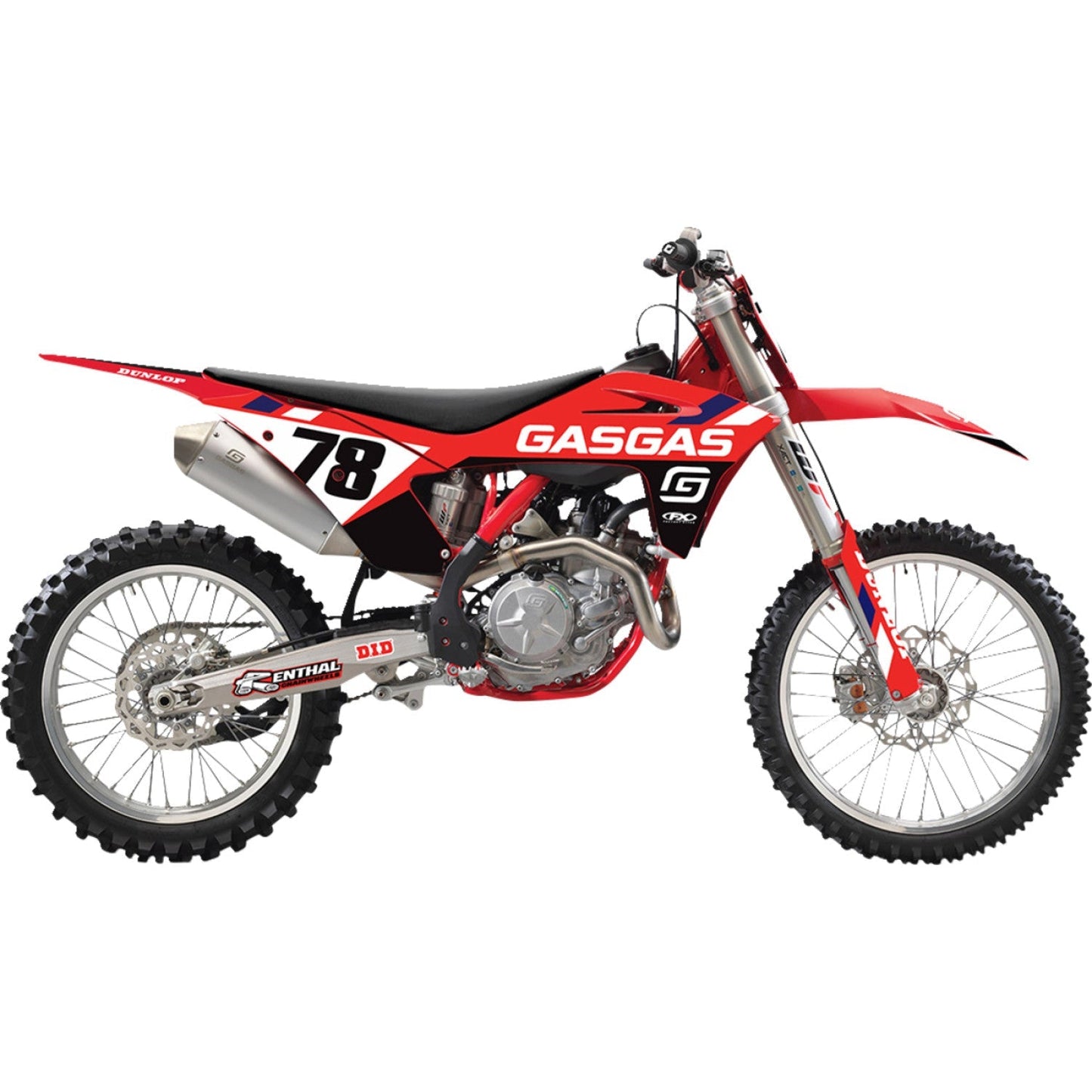 FACTORY EFFEX EVO 20 Graphic Kit - Gas Gas - MC 85 27-02710