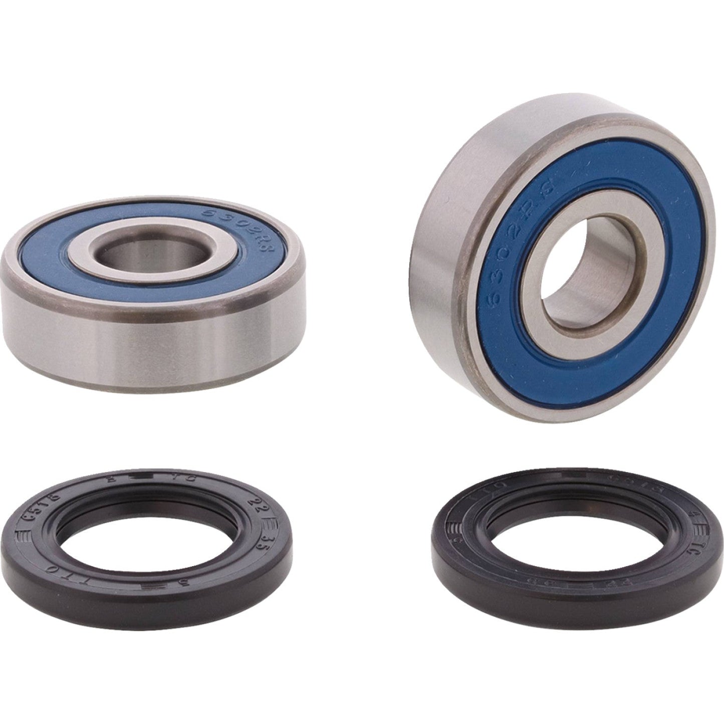 Moose Offroad Wheel Bearing Kit - Rear 25-1828 | Wheel Bearings & Races