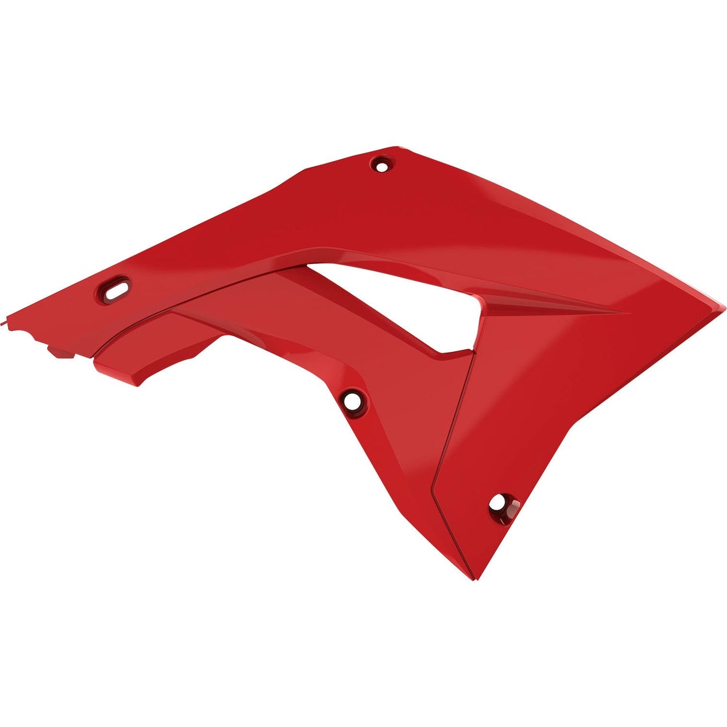 POLISPORT Radiator Cover - Restyle - '04 Red - CR 125R/250R 8421600001 by Polisport