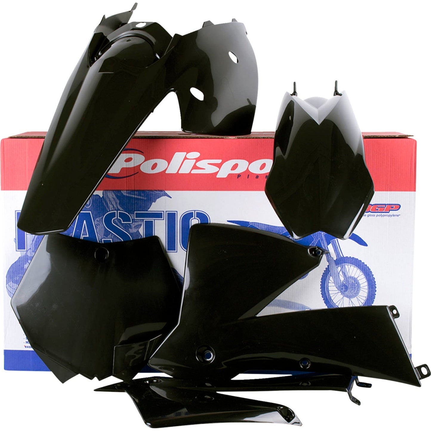 POLISPORT Body Kit - Black - SX 90194 by Polisport