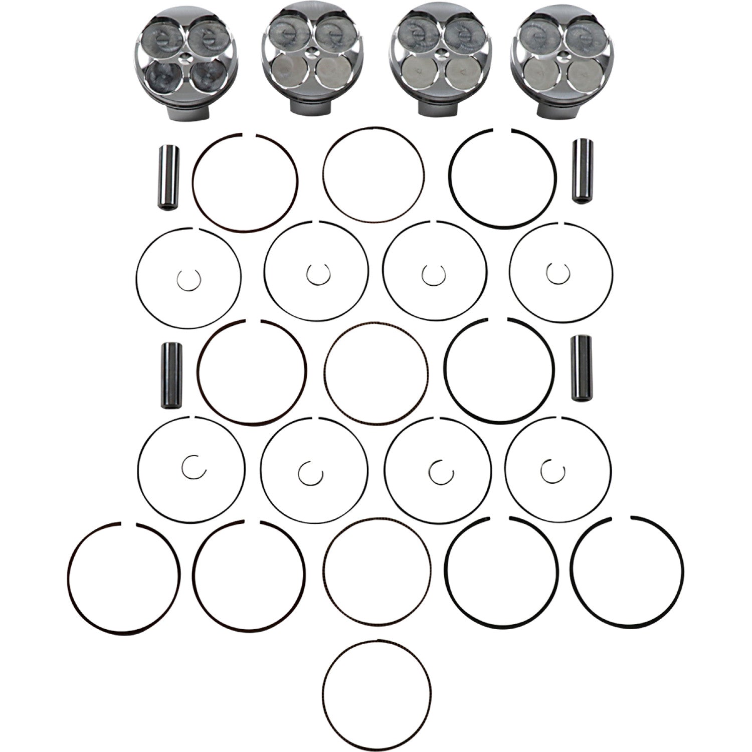 JE Pistons Piston Kit 308645 | JE Pistons | Piston & Ring Kits