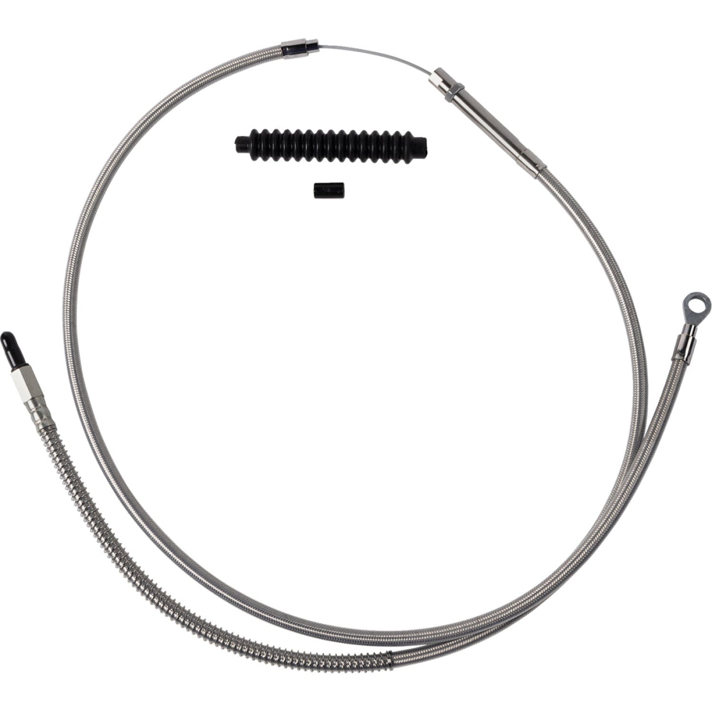 Barnett High-Efficiency Stainless Steel Clutch Cable for Harley-Davidson - +6" 102-30-10063-6 | Cables Clutch