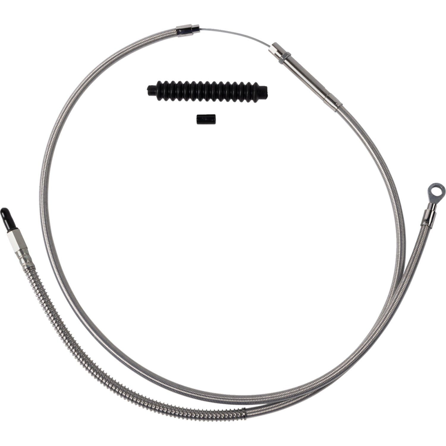 Barnett High-Efficiency Stainless Steel Clutch Cable for Harley-Davidson - +6" 102-30-10063-6 | Cables Clutch