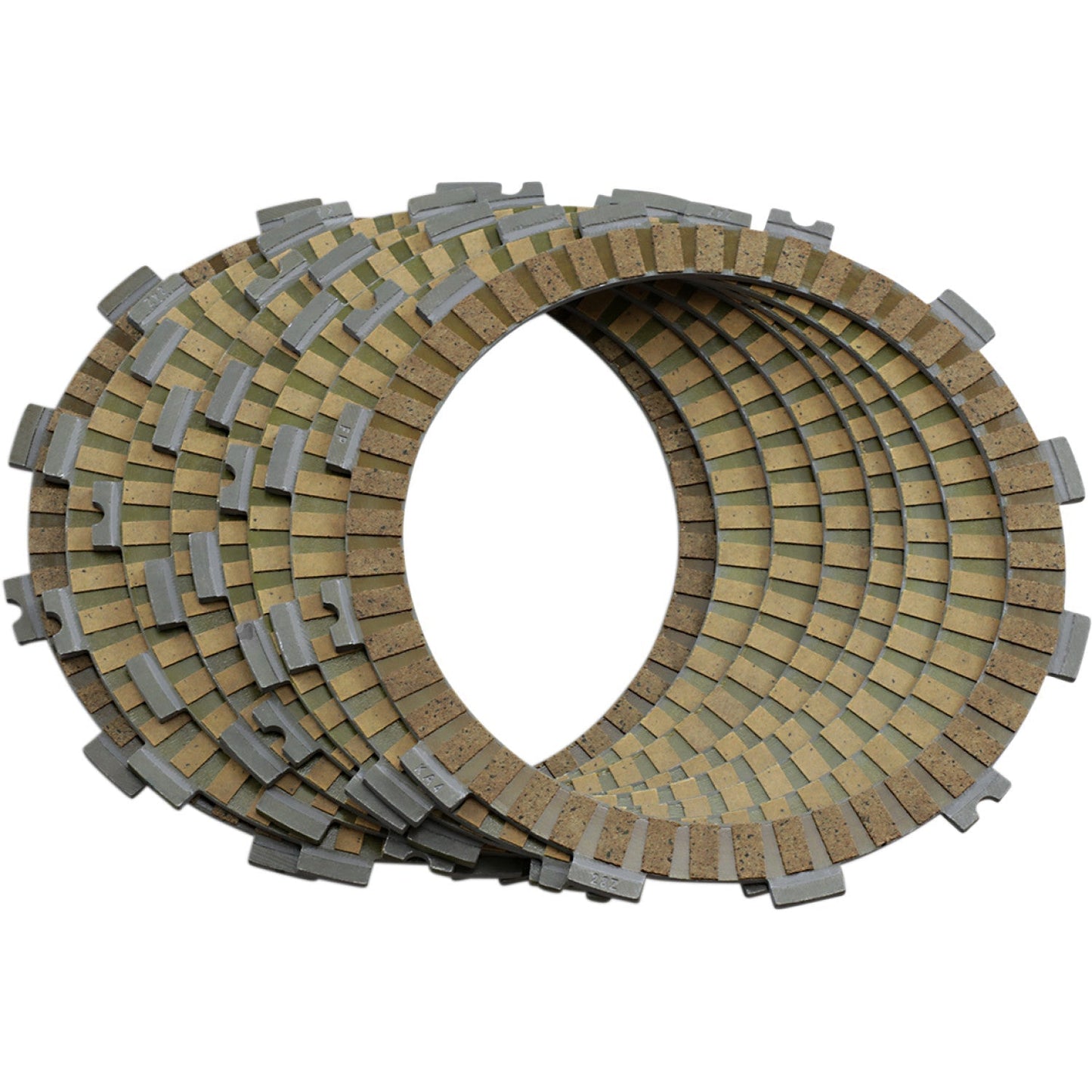 HINSON RACING Clutch Plate Kit - Fiber FP154-8-001 by Hinson Racing Clutch Plates & Springs